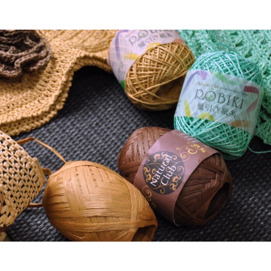Premium Raffia Natural club 30g.