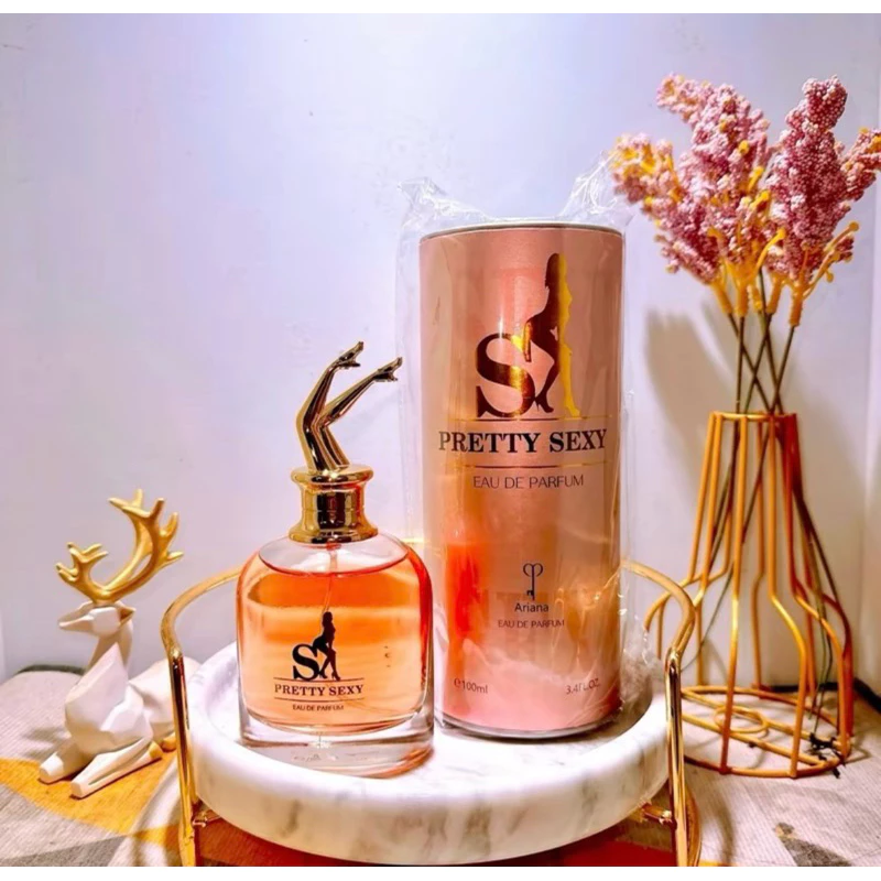 น้ำหอมนำเข้ากลิ่น ยกขาPretty Sexy Ariana(พริตตี้ โซ เซกซี่)กระป๋อง100ml. 🚗พร้อมส่ง ⚡️ส่งไว