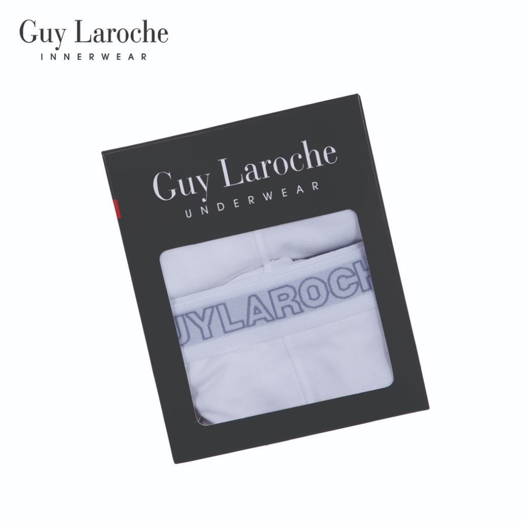 Guy Laroche سليب رجالي ناعم — أبيض (قطعتان) — صورة 8