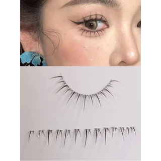 ขนตาล่างปลอม รุ่น JISOO ขนตาแบบ 3D ความยาว 5-8 mm. ยาวนุ่ม ไม่แข็ง แกนเอ็นบางใส เป็นธรรมชาติ ติดง่าย ใส่สบาย ไม่บาดตา