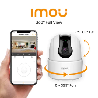IMOU กล้องวงจรปิด WIFI ภายใน รุ่น Ranger 2C ความชัด 3-5 MP ดูและสั่งการออนไลน์ผ่านแอพ พูดคุย two way talk ตรวจจับความเคล