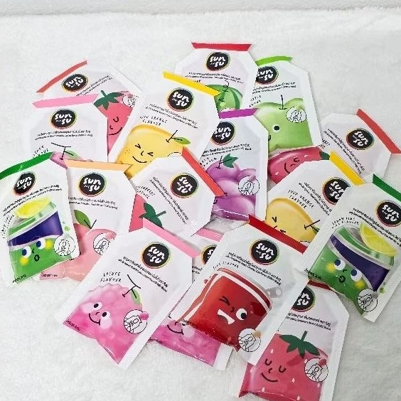 เยลลี่ซันซุคละรส พร้อมส่ง ขออนุญาตคละรสไปให้เลยนะคะ