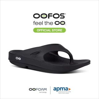 OOFOS Ooriginal Black รองเท้าเพื่อการฟื้นฟู