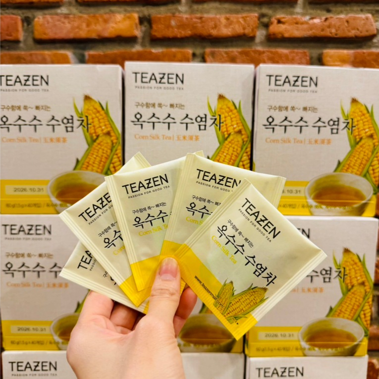 🌽 Corn Silk Tea ชาไหมข้าวโพด TEAZEN New (Exp. 31/10/26) 🌽