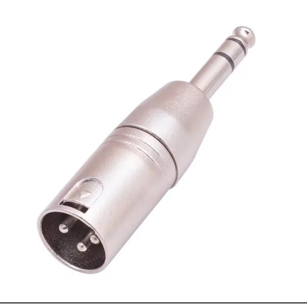 TNK แจ๊คต่อสเตอริโอ6.35mm TO XLR CANNONปลั๊กไมค์ตัวผู้ ท้าย แคนน่อน ตัวผู้-เมีย ปลั๊กไมค์ ท้าย XLR ผู้-เมีย หัวแปลงแจ๊ค