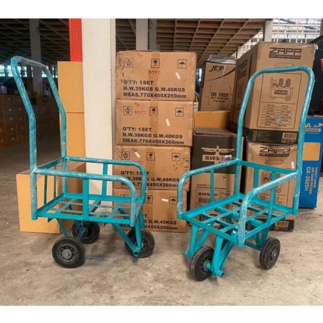 รถเข็น ทางแคบ รถเข็นน้ำ ขนาดพิเศษ 35 × 40 ซม. รถเข็น 1 ปีบ และ 2 ปีบ # cart