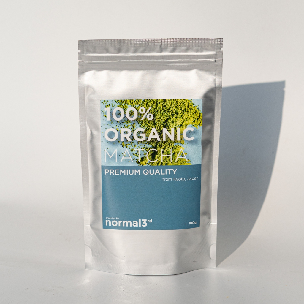 (พร้อมส่งแล้ว! ) 3rd Matcha ผงมัทฉะพรีเมี่ยม (100% Organic from Kyoto, Japan)