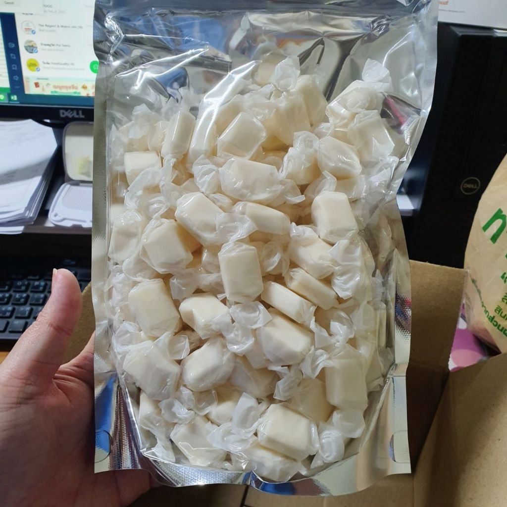 ท๊อฟฟี่ โบราณรสนม น้ำหนัก 150 กรัมมีบริการปลายทาง