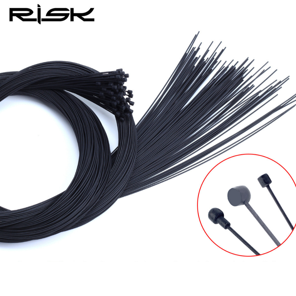 สายเกียร์ สายเบรค จักรยาน  RISK แบบเคลือบ Teflon