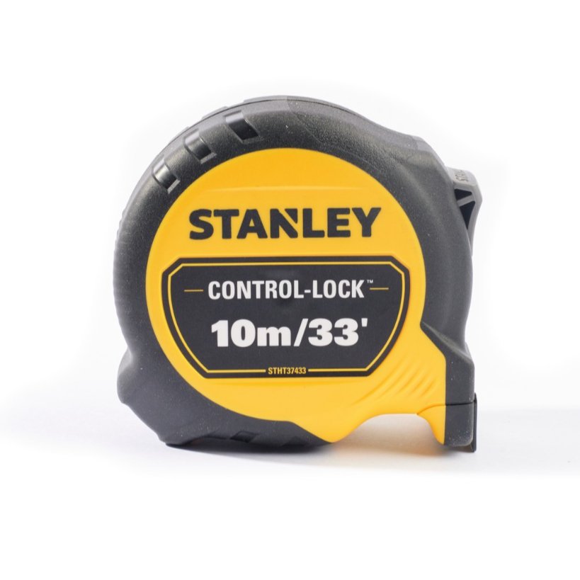 🔥ส่งเร็ว ถูกสุด🔥STANLEY ตลับเมตร รุ่น STHT37433 10เมตร กว้าง 25 มม รุ่นพิเศษ CONTROL LOCK น้ำหนักเบา ตลับเมตร