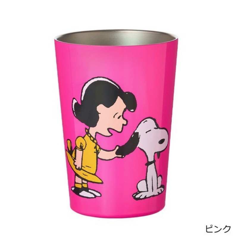แก้วเก็บอุณหภูมิ ความเย็น ความร้อน Snoopy แท้จากญี่ปุ่น