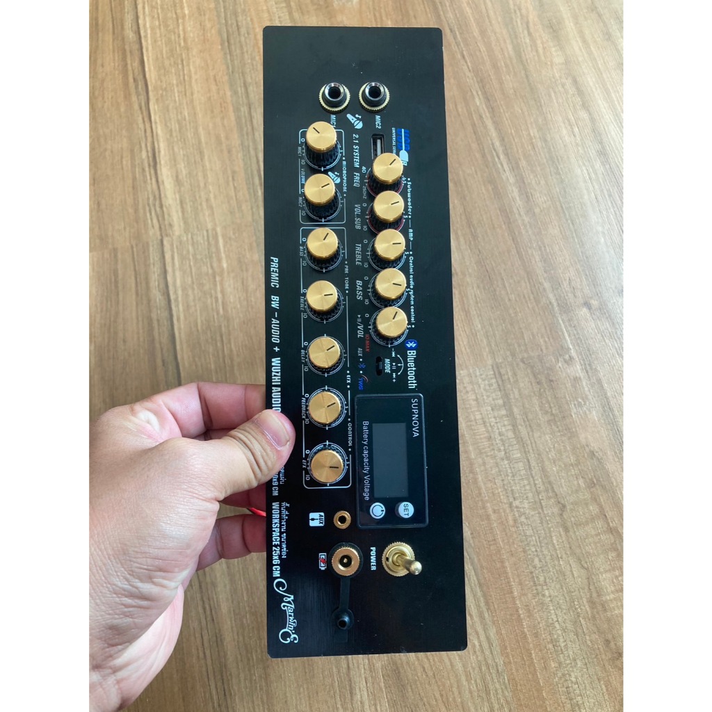 ชุดเพลท ht21 3 g + ปรีไมค์ bw ของแท้ พร้อมใช้งาน ใส่วงจรซอฟสตาร์ท 30a