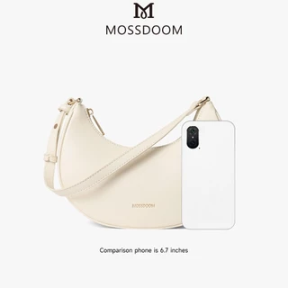 MOSSDOOM Kattie Bag กระเป๋าถือทรงพระจันทร์ กระเป๋าผู้หญิง ทรงสวย มีให้เลือกหลายสี เข้ากับทุกลุค
