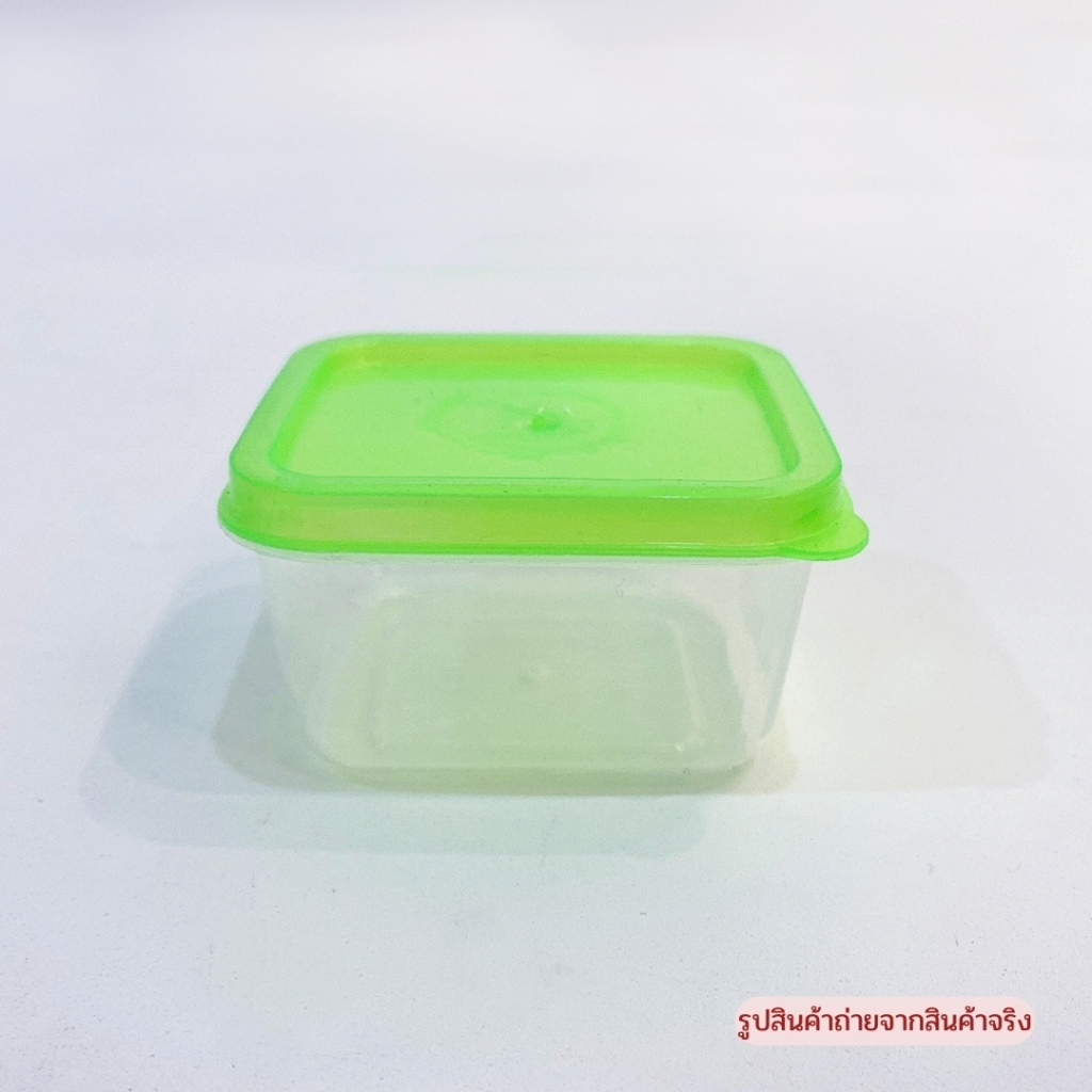 กล่องพลาสติก 6 กล่องยกแพค กล่องเก็บอาหาร กันความชื้น พร้อมฝาปิด ขนาดเล็ก รหัส 6146 - รูปที่ 3