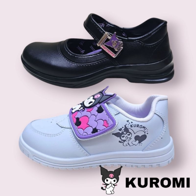 รองเท้านักเรียน/รองเท้าพละ Y-ROON ลาย KUROMI คุโรมิ รุ่น Y777/Y888 ลิขสิทธิ์แท้