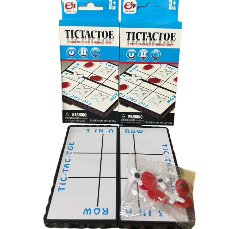 เกมส์โอเอ็กซ์ เกมส์ XO กระดานแม่เหล็ก ฝึกสมอง ของเล่นเสริมพัฒนา