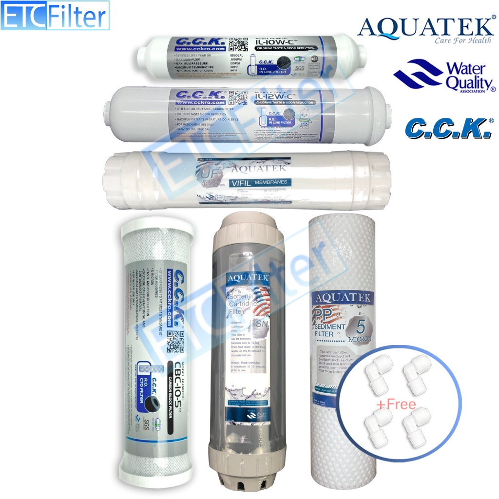 ชุดไส้กรอง Aquatek  6 ขั้นตอน UF