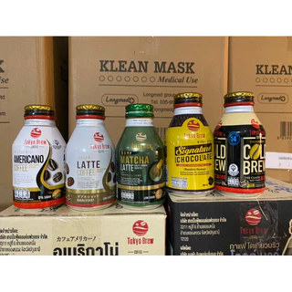 กาแฟ โตเกียวบริว ลาเต้ 12 ขวด / Tokyo Brew Coffee Latte 12 bottles กาแฟนม นม คาเฟลาเต้ เอส เอสเปรสโซ่