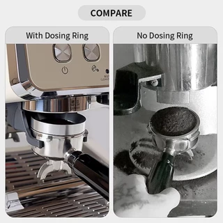58mm.51mm.coffee dosing ring แหวนครอบด้ามชงกาแฟ แรงแม่เหล็ก ใช้งานได้จริง ใช้ง่าย