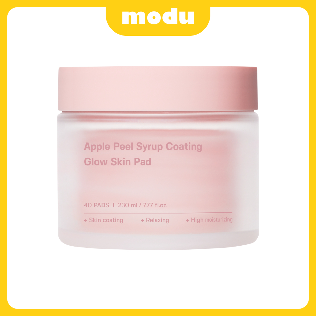 SUNGBOON EDITOR Apple Peel Syrup Coating Glow Skin Pad 230ml (40 แผ่น)