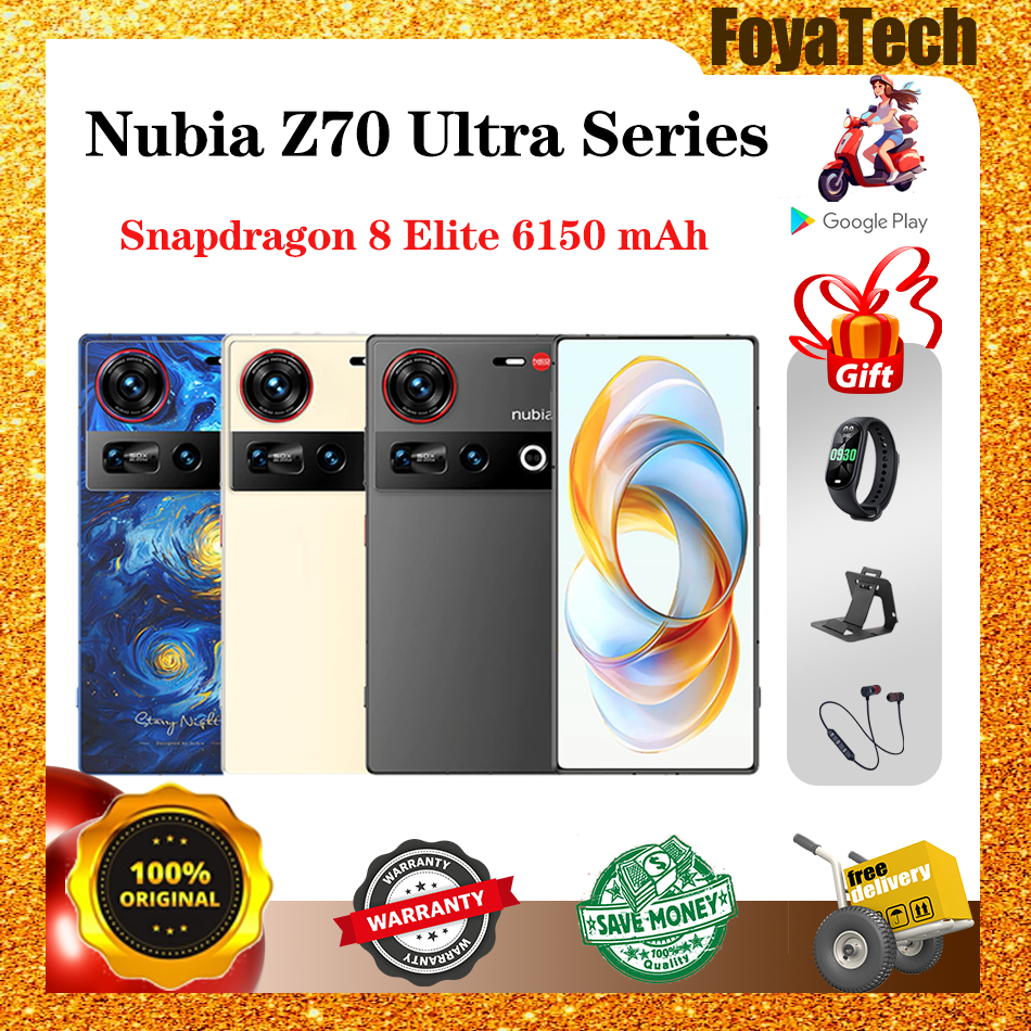 Nubia Z70 Ultra Snapdragon 8 Elite 6150 mAh  Z60 Ultra Leading Snapdragon 8 Gen 3  80W Fast Charging