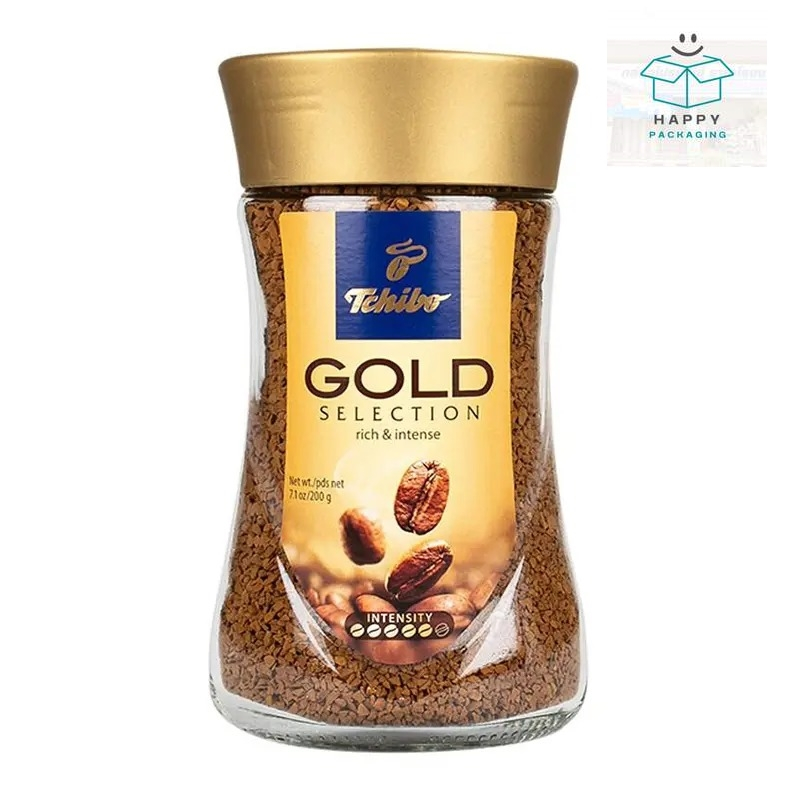 Tchibo gold selection rich & intense ทชิโบ โกลด์ ซีเล็คชั่น กาแฟสำเร็จรูป 200 ก.