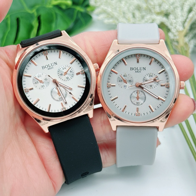 BOLUN นาฬิกาข้อมือ สายยาง ขนาด 40 มม แบรนแท้