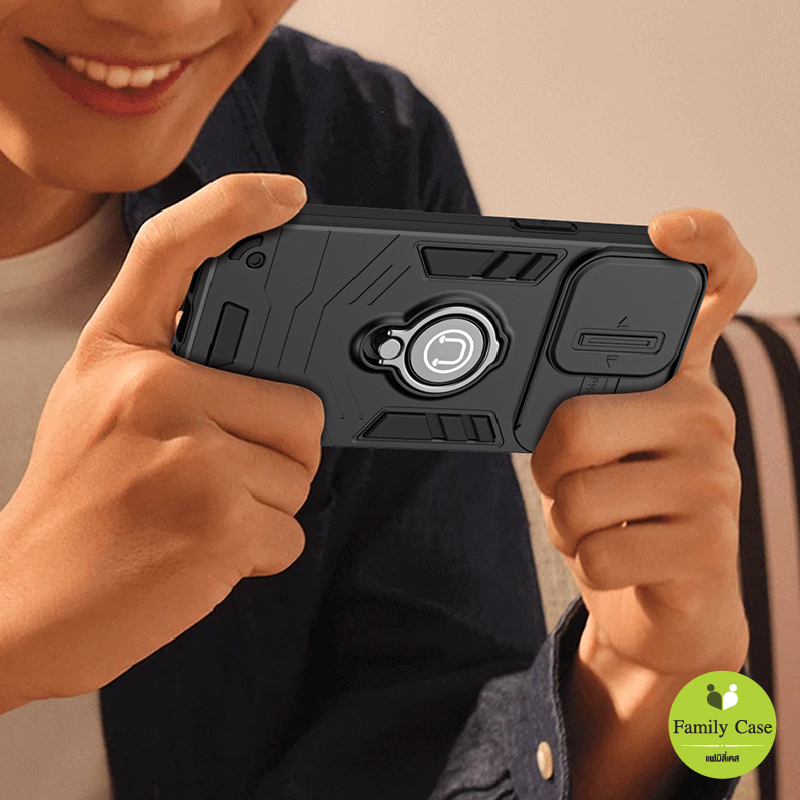 เคส Vivo Y100(5G) Y03 Y18(4G) Y28s(5G) Y28(4G)เคสแหวนแม่เหล็กตั้งได้ เปิดปิดกล้อง กันกระแทก