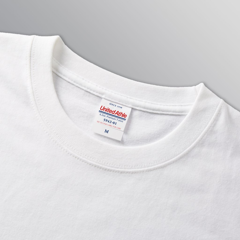 United Athle® เสื้อยืดยูไนเต็ด แอทเล่ United Athle 5942 เมซากุ เสื้อยืดคอกลม ที่ดีที่สุดจาก United Athle ของแท้ 100% - รูปที่ 6