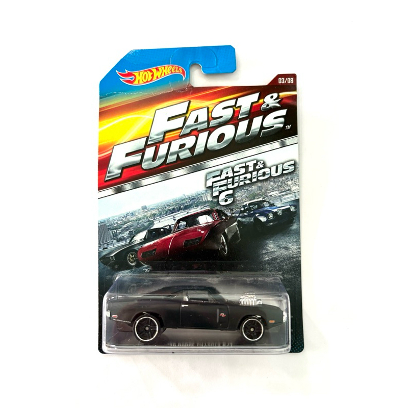 Hot Wheels  | ‘70 DODGE CHARGER R/T ~ FAST&FURIOUS  6🔥 | ‼️ตัวแพคสินค้ามีรอยยับ‼️ | 📦สินค้ามีพร้อมส่
