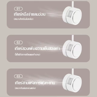 ❄เป่าได้ 98ชม❄พัดลมคล้องคอ พัดลมห้อยคอ ปรับลมได้ 3 ระดับ ไม่ต้องถือ ไม่ใช่ใบพัด 10000mAh พัดลมระบายความร้อน