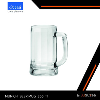 JJGLASS - (Ocean) P00840 Munich Beer Mug 12 1/2oz. (355ml.) …