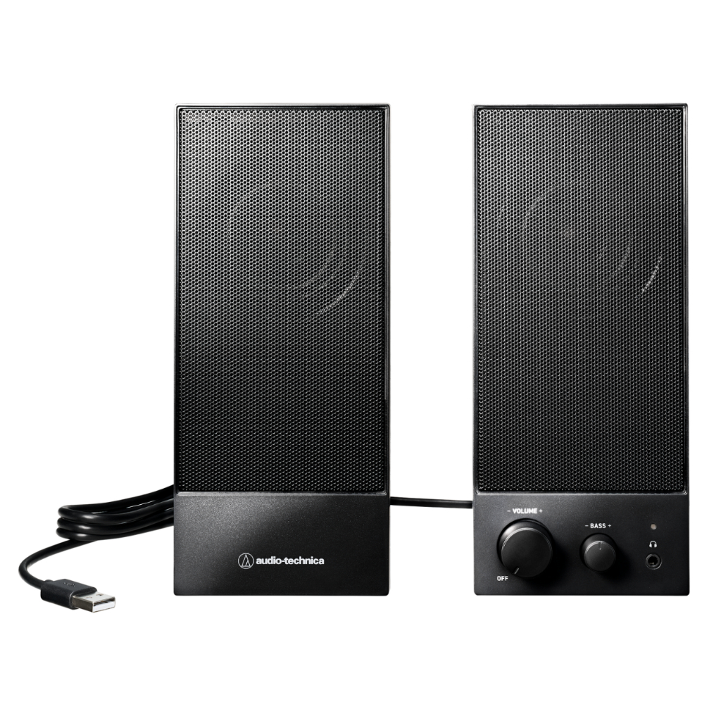 (ส่งฟรี/ผ่อน0%) AUDIO TECHNICA AT-SP105 ลําโพง Active USB Speakers ตั้งโต๊ะ คอมพิวเตอร์