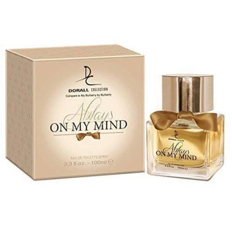 DC Dorall Collection Always On My Mind Eau De Toilette 100ml.