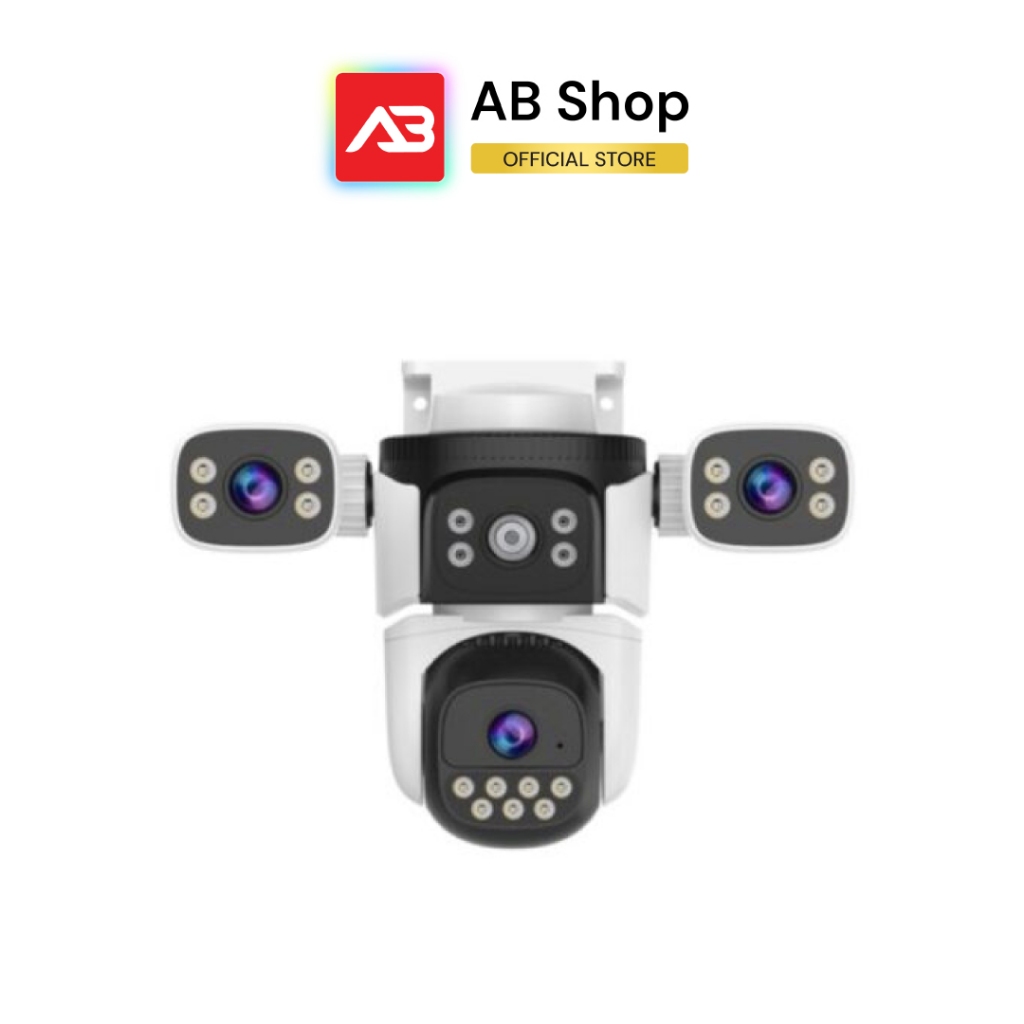 VSTARCAM กล้องวงจรปิด WIFI 3 ล้านพิกเซล รุ่น CS621SR (3 Lens)