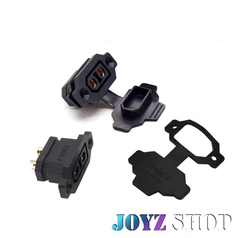 Amass XT90E-F Connector เชื่อมต่อกระแสสูง ตัวเมีย สำหรับยึดติดกล่อง