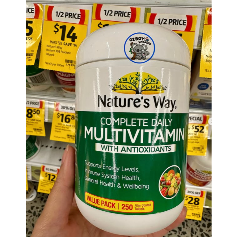 Nature’s Way Multivitamin+Antioxidants 250 tabs