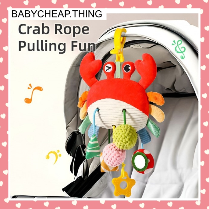 โมบายกรุ้งกริ้ง โมบายหัดดึง สีสันสดใส แขวนรถเข็น แปลเตียง (Doll57)