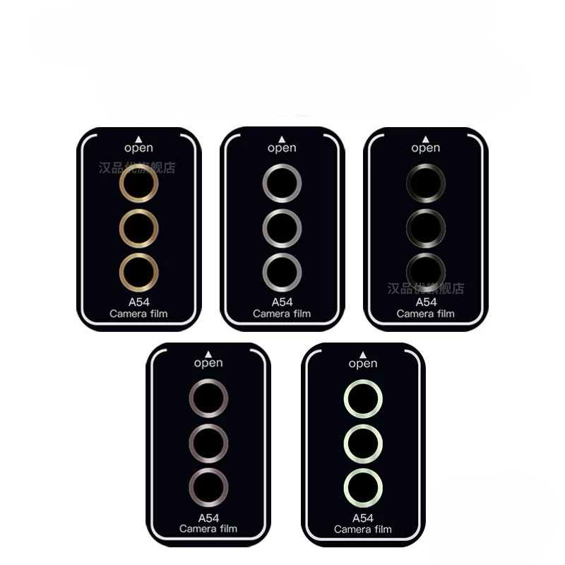 ฟิล์มวงแหวนIRON RING สำหรับรุ่น Samsung A56 / A55 / A54 / A36 / A35 / A34 / A26 / A16 / A15  A06 A05 A05Sติดง่าย แข็งแรง