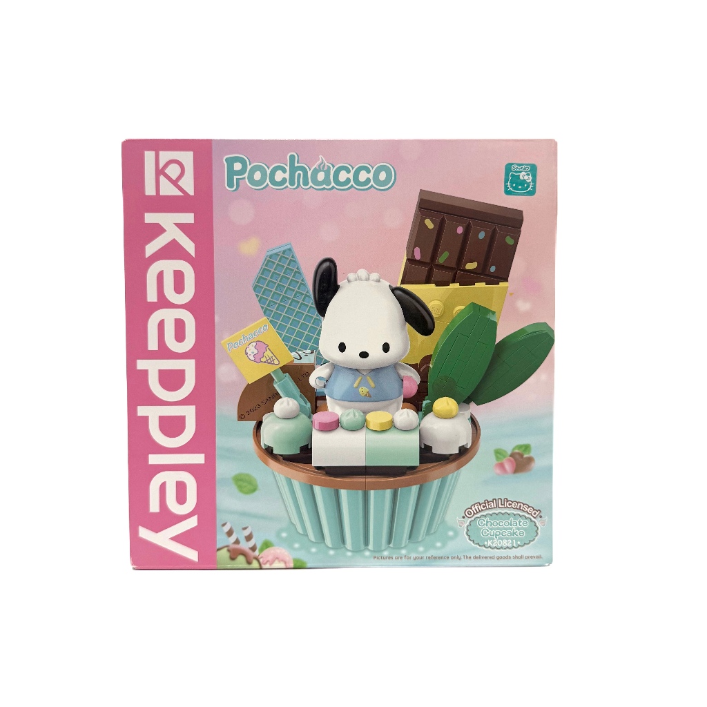 KEEPPLEY ตัวต่อ Cupcake Pochacco
