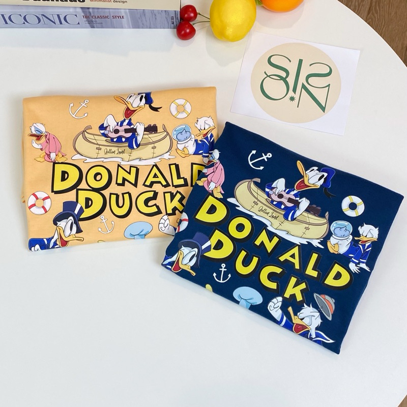 SIS.ON | พร้อมส่ง🧸เสื้อยืดโอเวอร์ไซส์ oversize QT โดนัลเรือ - รูปที่ 5