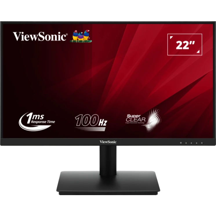 MONITOR (จอมอนิเตอร์แขวนได้) VIEWSONIC VA220-H - 21.5" VA 100Hz- ONSITE SERVICE 3 ปี เคลมถึงที่