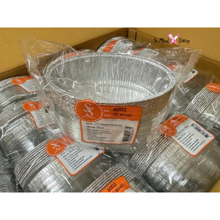 ถ้วยฟอยล์ ถาดฟอยล์ S&S Product พร้อมฝา (แพค10ใบ) 4001,4004,6001,6002,6003