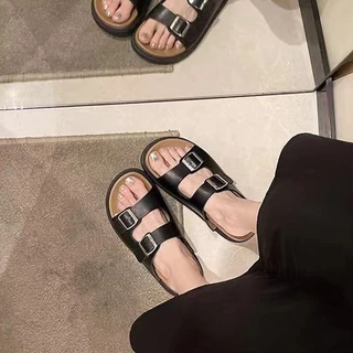 Yeeica ใหม่มาก รองเท้าแตะแฟชั่น สายคาด 2 สายสุดเท่ สไตล์วินเทจ มีให้เลือกหลายสีคุมโทนแมทช์ได้กับทุกลุค สั่งเลยราคาถูก
