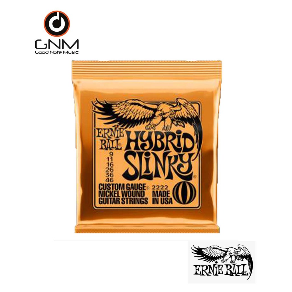 สายกีต้าร์ไฟฟ้า Ernie Ball Nickel Hybrid Slinky เบอร์ 9/46