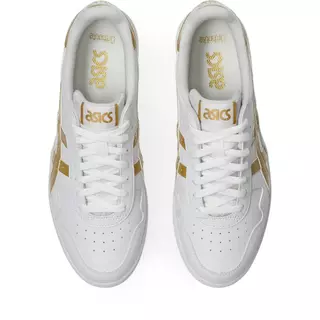 ASICS : 1203A564.103 JAPAN S UNISEX SPORTSTYLE ชายหญิง รองเท้าแฟชั่น ของแท้ WHITE/PURE GOLD