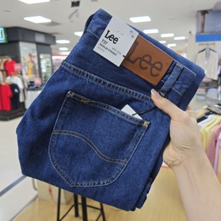 กางเกงยีนส์ ผู้ชาย ทรงตรง[KNOX] เอวกลาง ผ้าไม่ยืด สีบลูยีนส์…