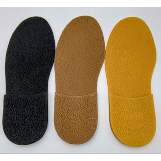 พื้นรองเท้ายางดิบมีส้น พื้นyamมีส้น ขนาด XL