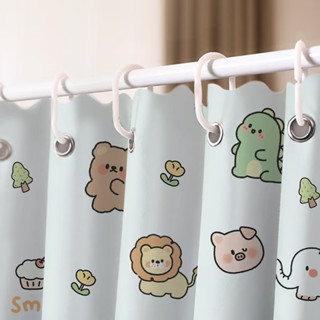 ผ้าม่านมุ้งกันยุง ผ้าม่านพร้อมตะขอ ผ้าม่านขนาด 267x165 cm ห่…