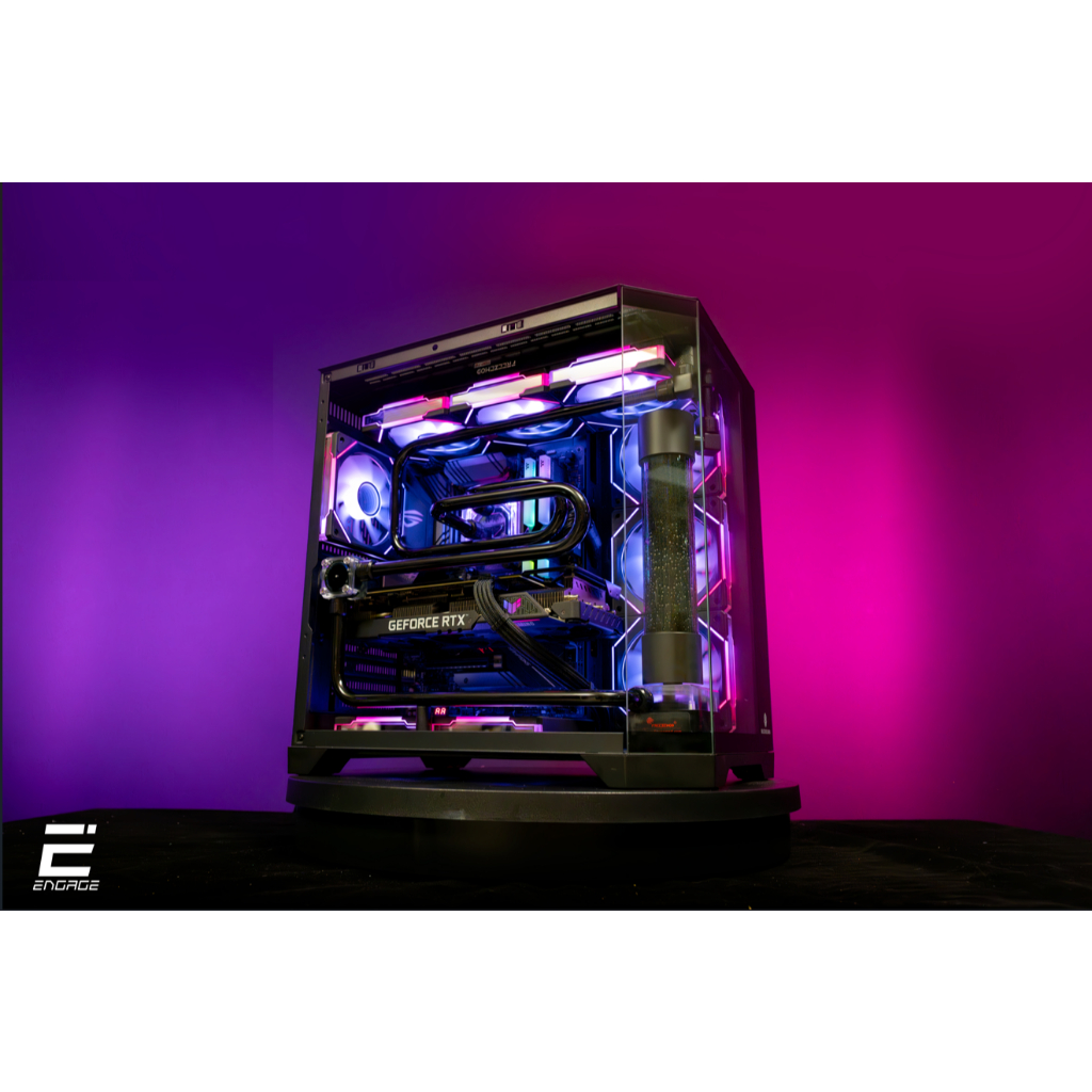 (ผ่อนชำระได้ ส่งแกรปได้ รับหน้าร้านได้ ) คอมมือสองระบบชุดน้ำเปิด)(R9 3900x / rtx3060 /ram16/3200)